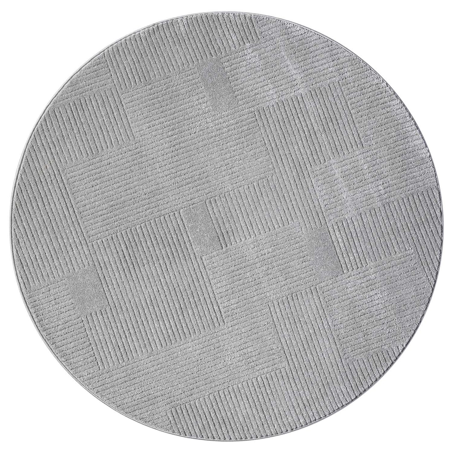 Fendi 177 grau Moderner Designer Teppich