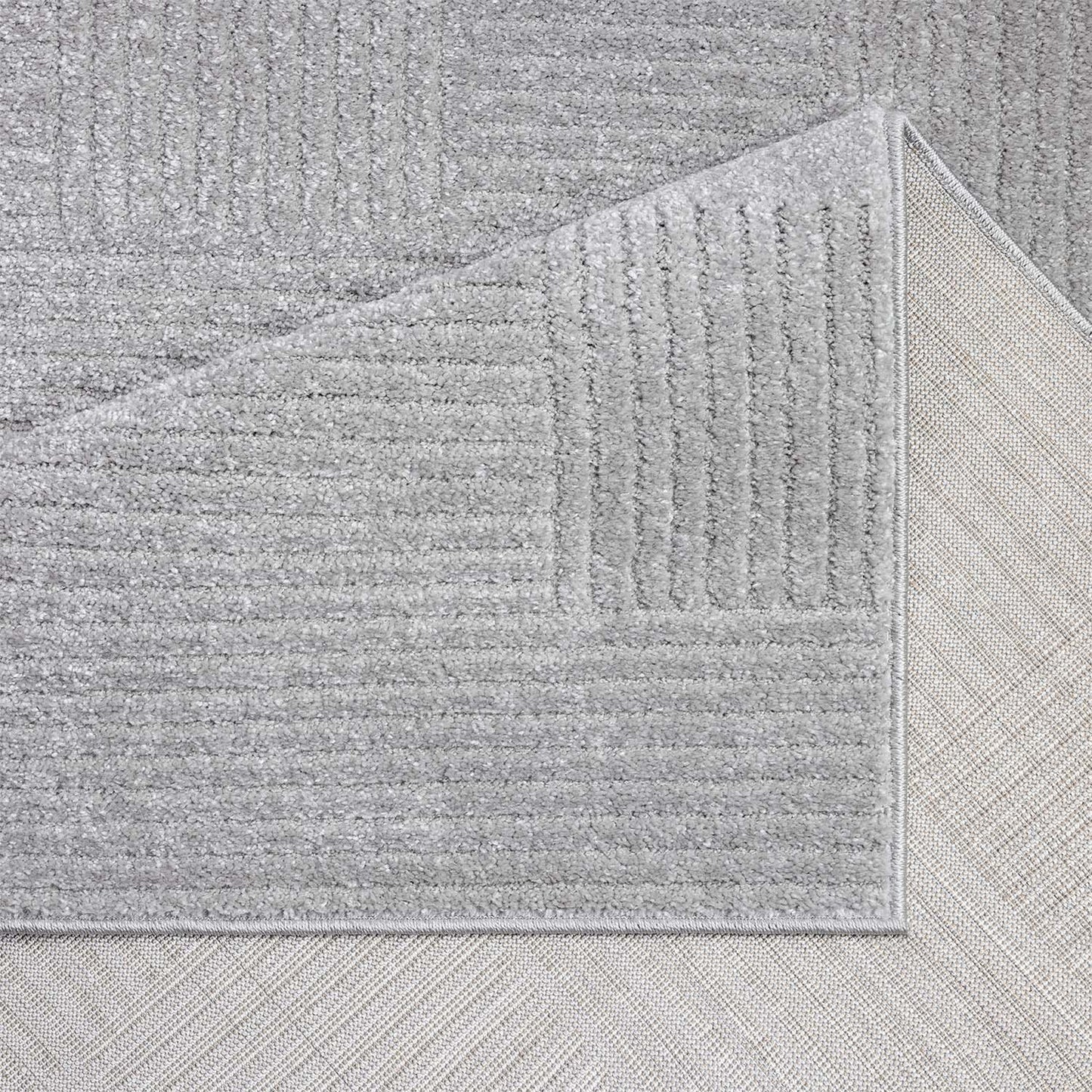 Fendi 177 grau Moderner Designer Teppich