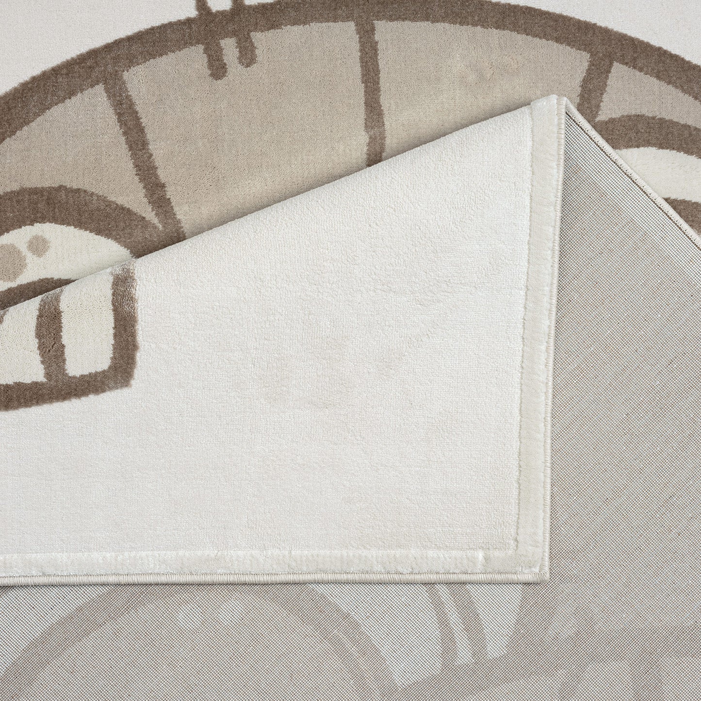 Luna 717 creme / Kinderteppich Löwe