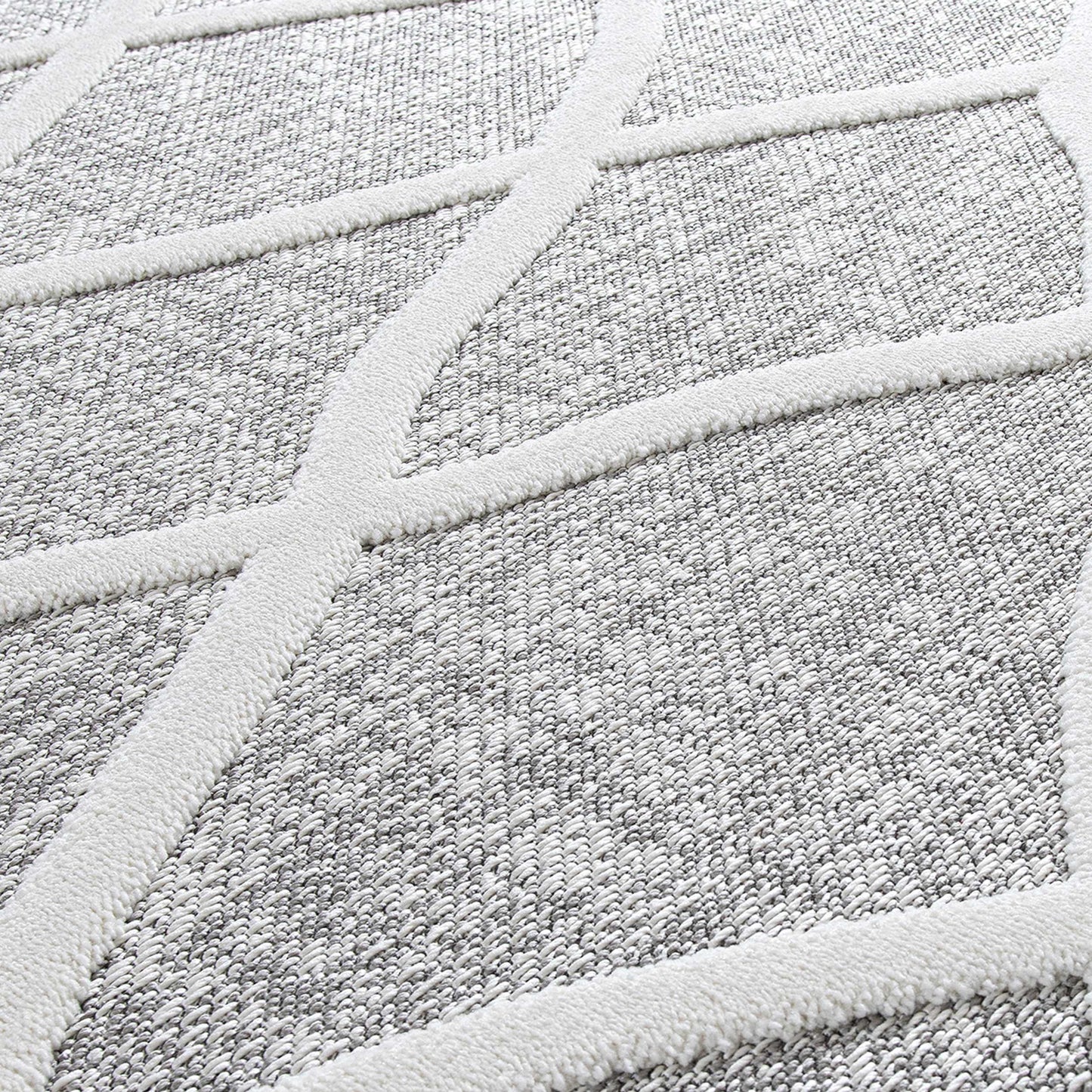 Range 9810 grau hochqualitativer Boho-Designer Teppich, moderne Musterung