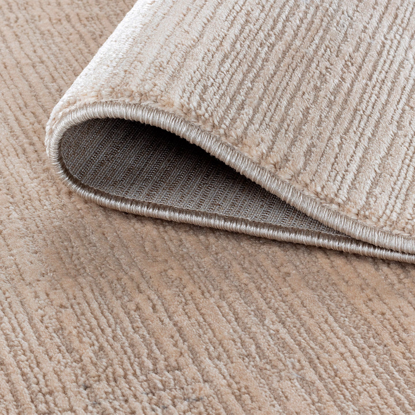 Lima 1050 beige hochqualitativer Moderner Designer Teppich