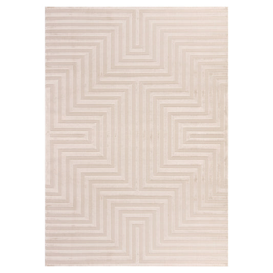 Alice 1111 beige Designer teppich, 3D-Effekt