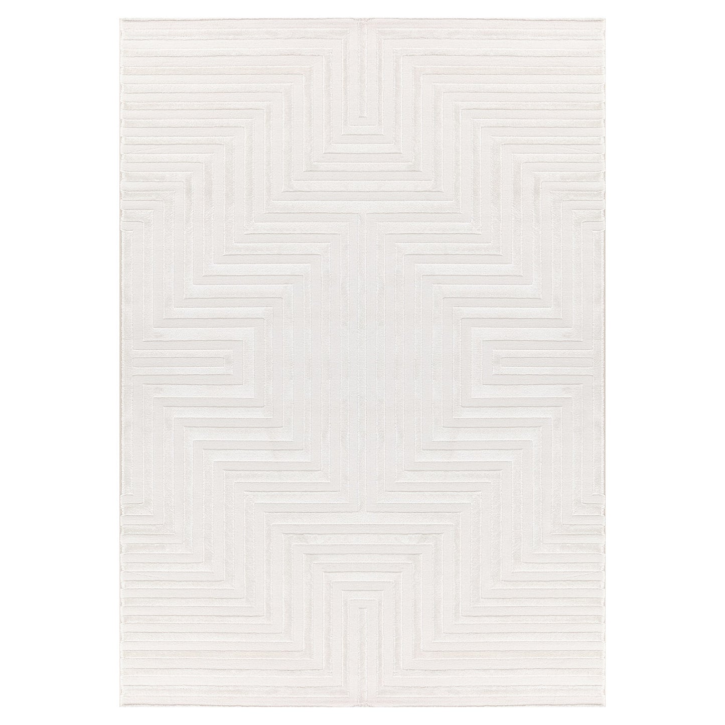 Alice 1111 creme Designer teppich, 3D-Effekt