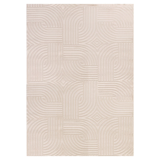 Alice 1112 beige Designer teppich, 3D-Effekt