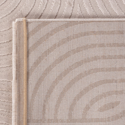 Alice 1112 beige Designer teppich, 3D-Effekt