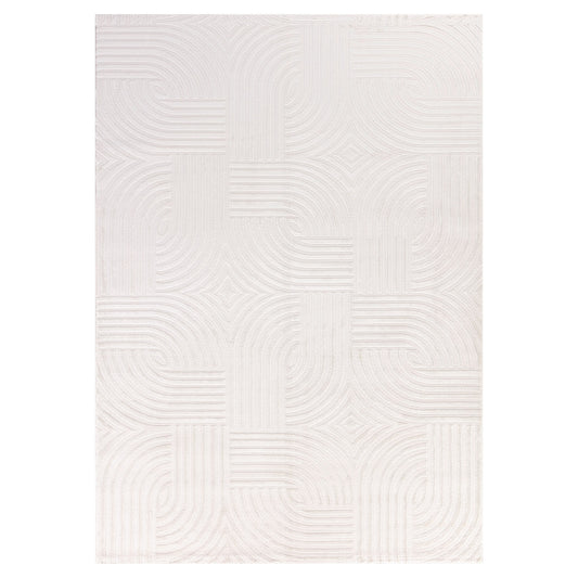 Alice 1112 creme Designer teppich, 3D-Effekt
