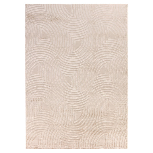 Alice 1113 beige Designer teppich, 3D-Effekt