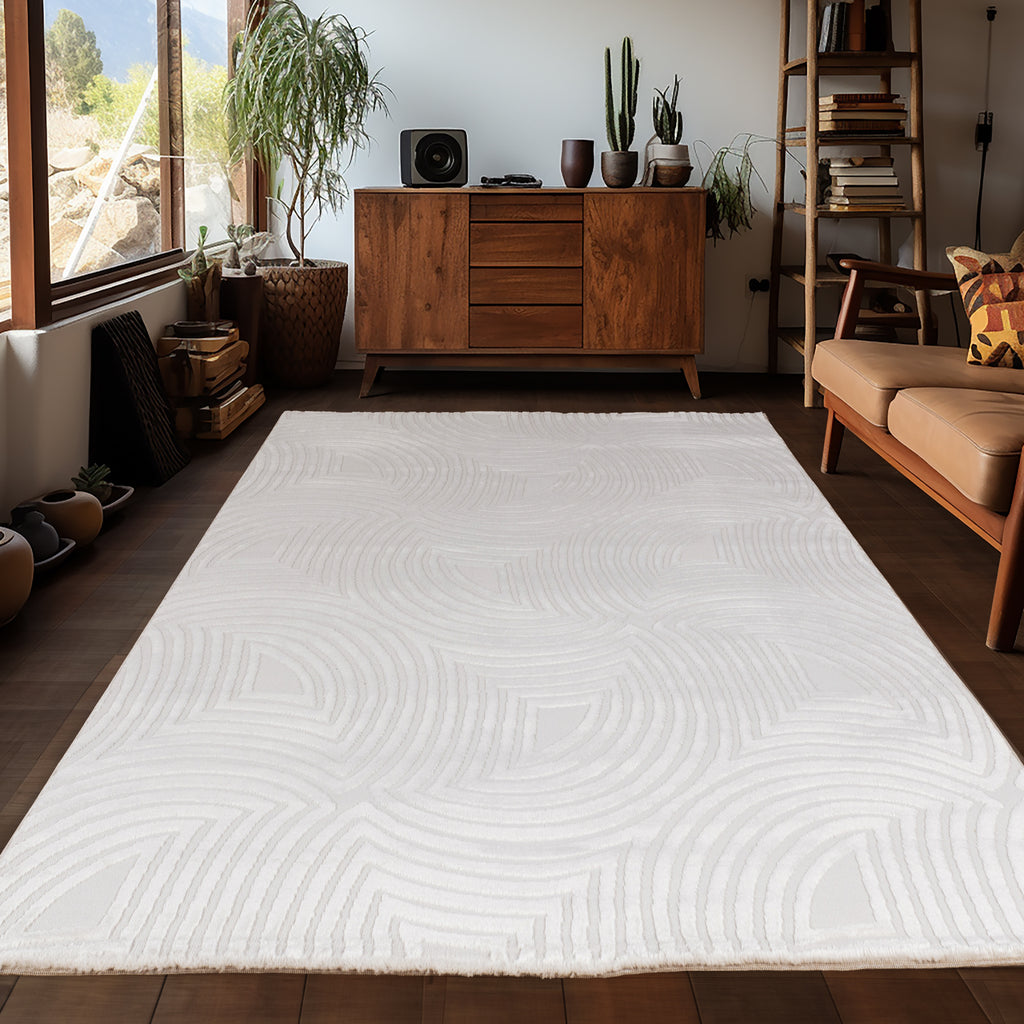 Sahara 1113 creme Moderner Designer Teppich