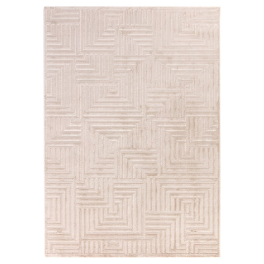 Alice 1114 beige Designer teppich, 3D-Effekt