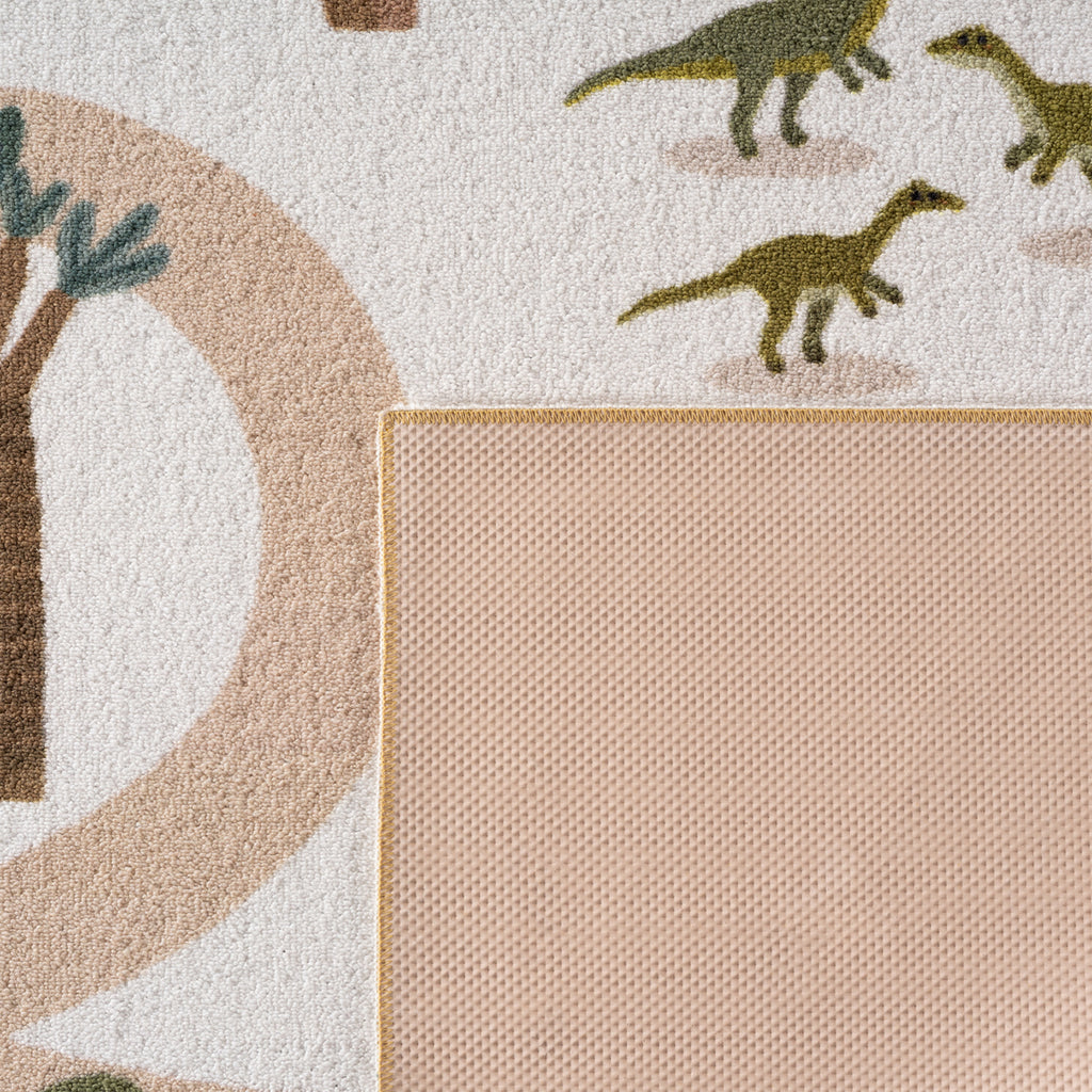 Mini 1131 creme Dinosaurier Muster