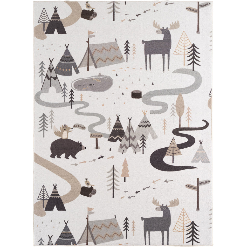 Mini 1135 creme Wildnis Muster