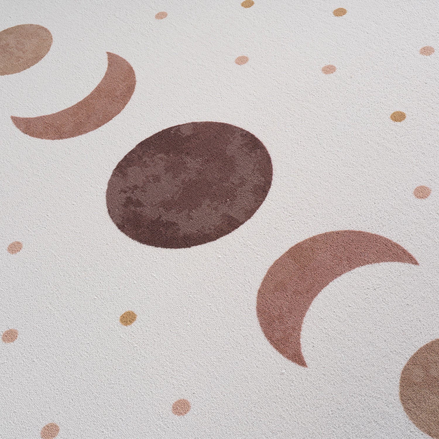 Mini 1136 creme Mond & Sternen Muster