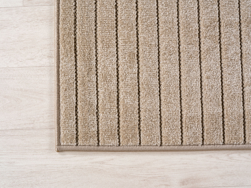 Nora 1201 beige moderner Designer Teppich