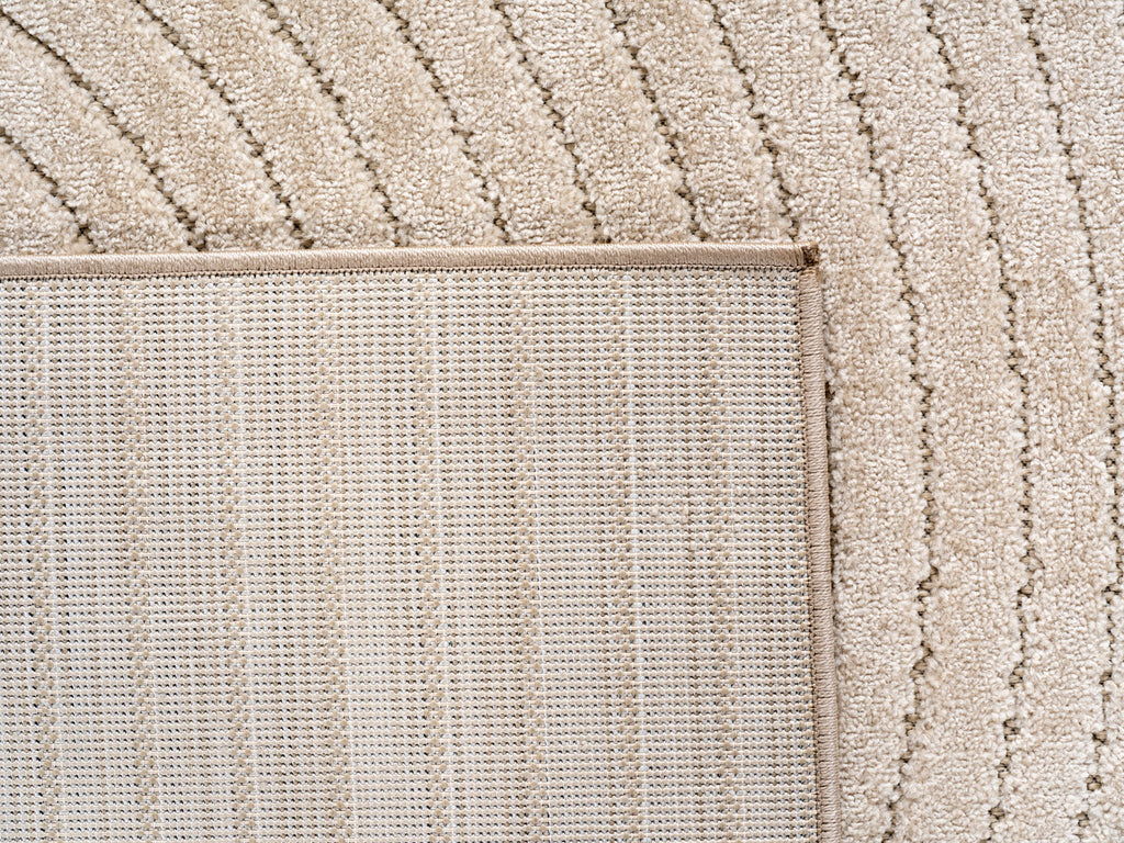 Nora 1201 beige moderner Designer Teppich