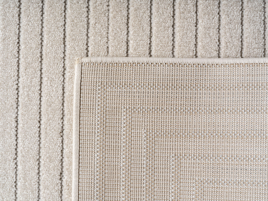 Nora 1202 creme moderner Designer Teppich