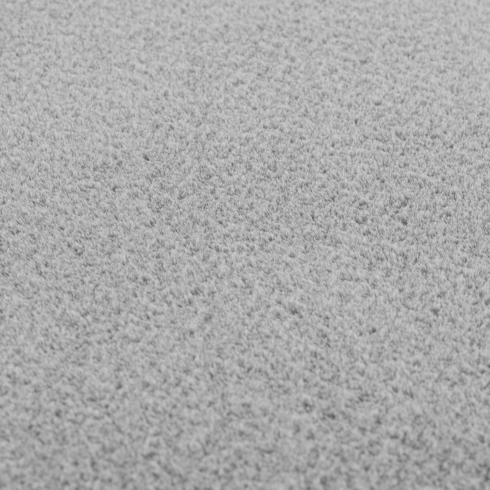 Amber 1400 hellgrau kuschelig & weich Plüschteppich