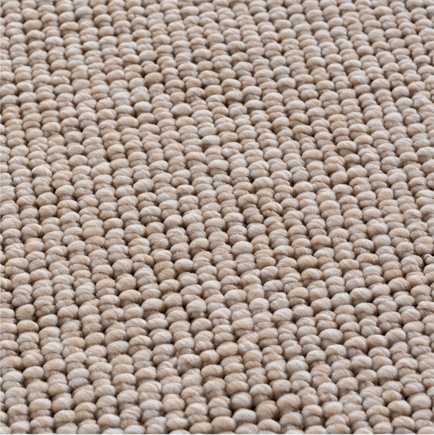 Hira 2200 beige, geflochtener weichflor Teppich, tolle Musterungen