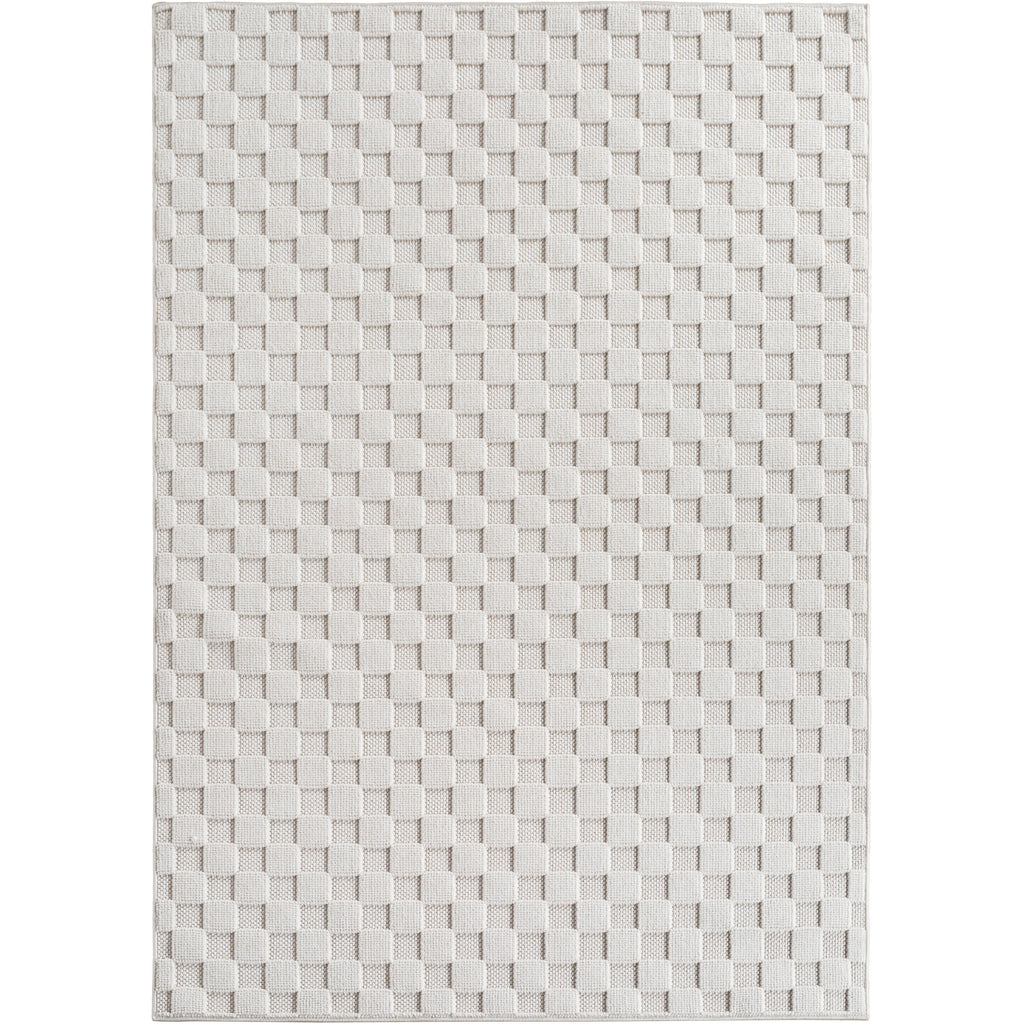 Hira 2203 creme, geflochtener weichflor Teppich, tolle Musterungen