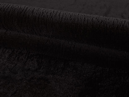 Cuddly 2600 black Plüschteppich kuschelig & weich