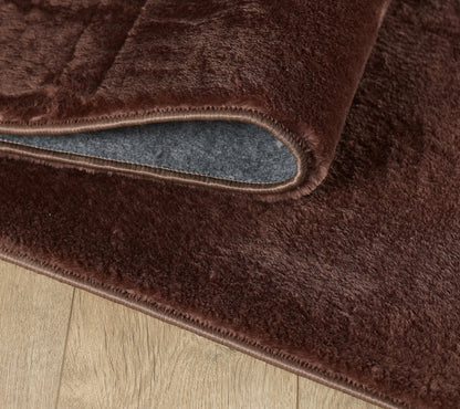 Cuddly 2600 braun Plüschteppich kuschelig & weich