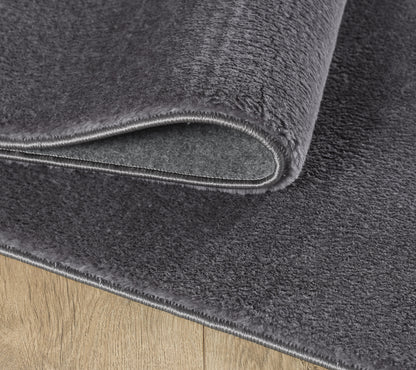 Cuddly 2600 grau Plüschteppich kuschelig & weich