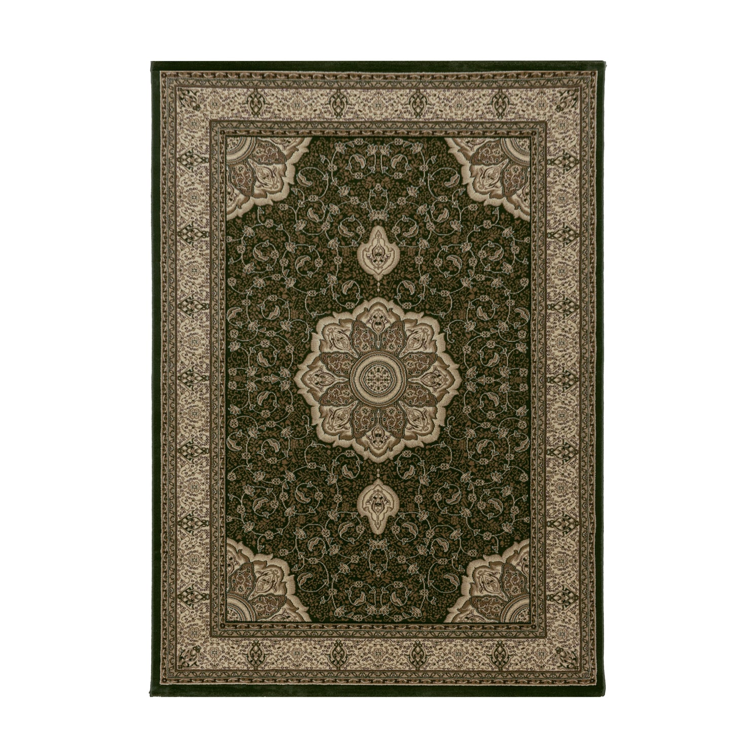 Sahara 2601 grün Orientalischer Designer Teppich