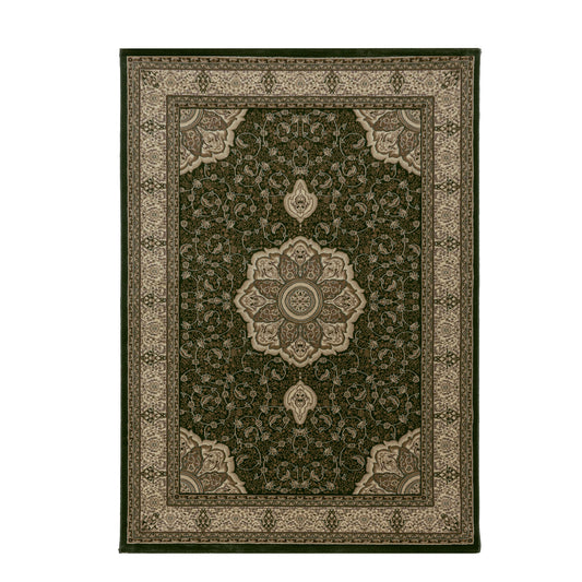 Sahara 2601 grün Orientalischer Designer Teppich