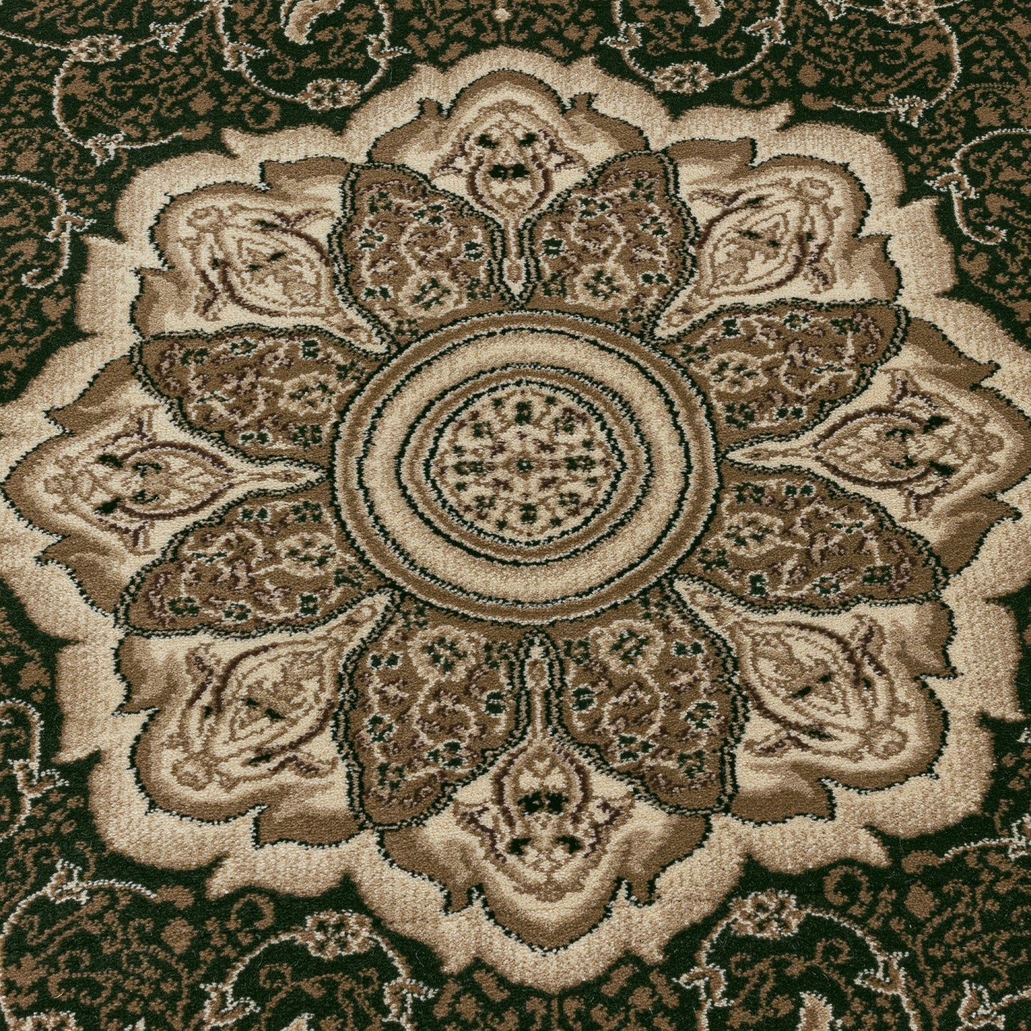 Sahara 2601 grün Orientalischer Designer Teppich