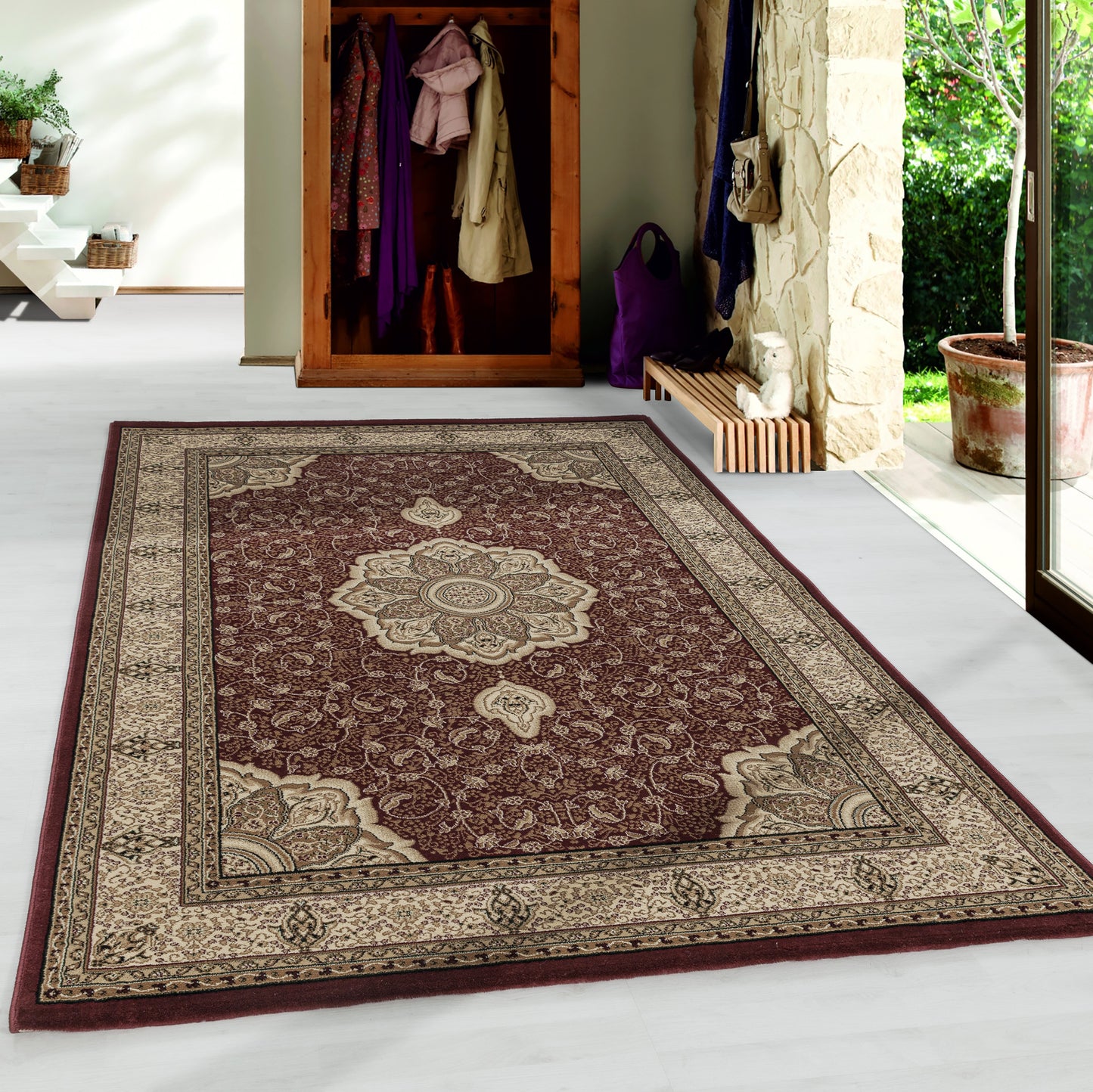 Sahara 2601 rot Orientalischer Designer Teppich