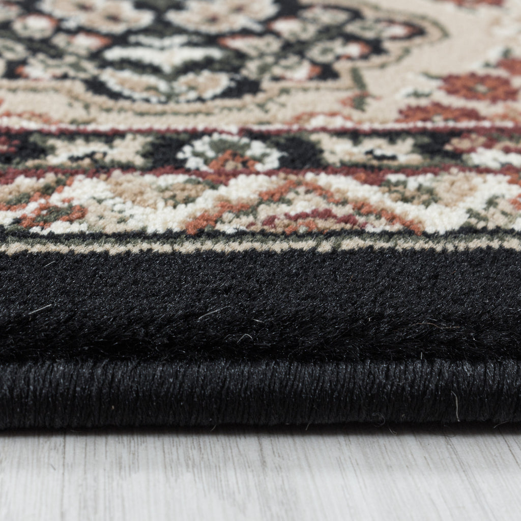 Antik 2603 schwarz, klassischer Teppich im Stilvollen Design
