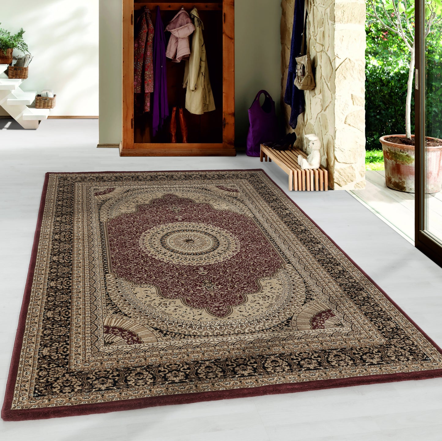 Sahara 2605 rot Orientalischer Designer Teppich