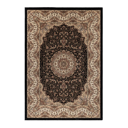 Sahara 2606 black Orientalischer Designer Teppich