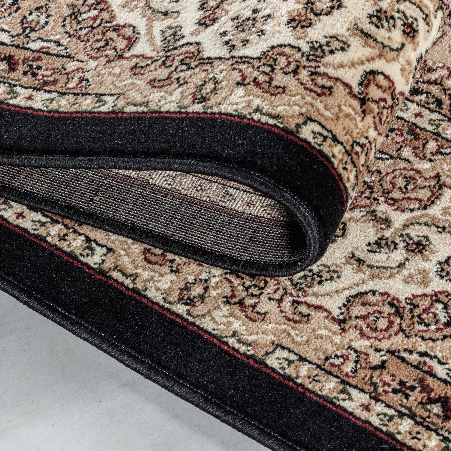 Sahara 2606 black Orientalischer Designer Teppich