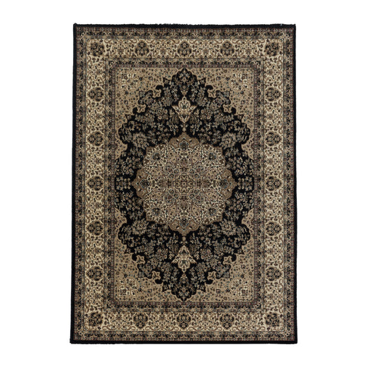 Sahara 2608 black Orientalischer Designer Teppich