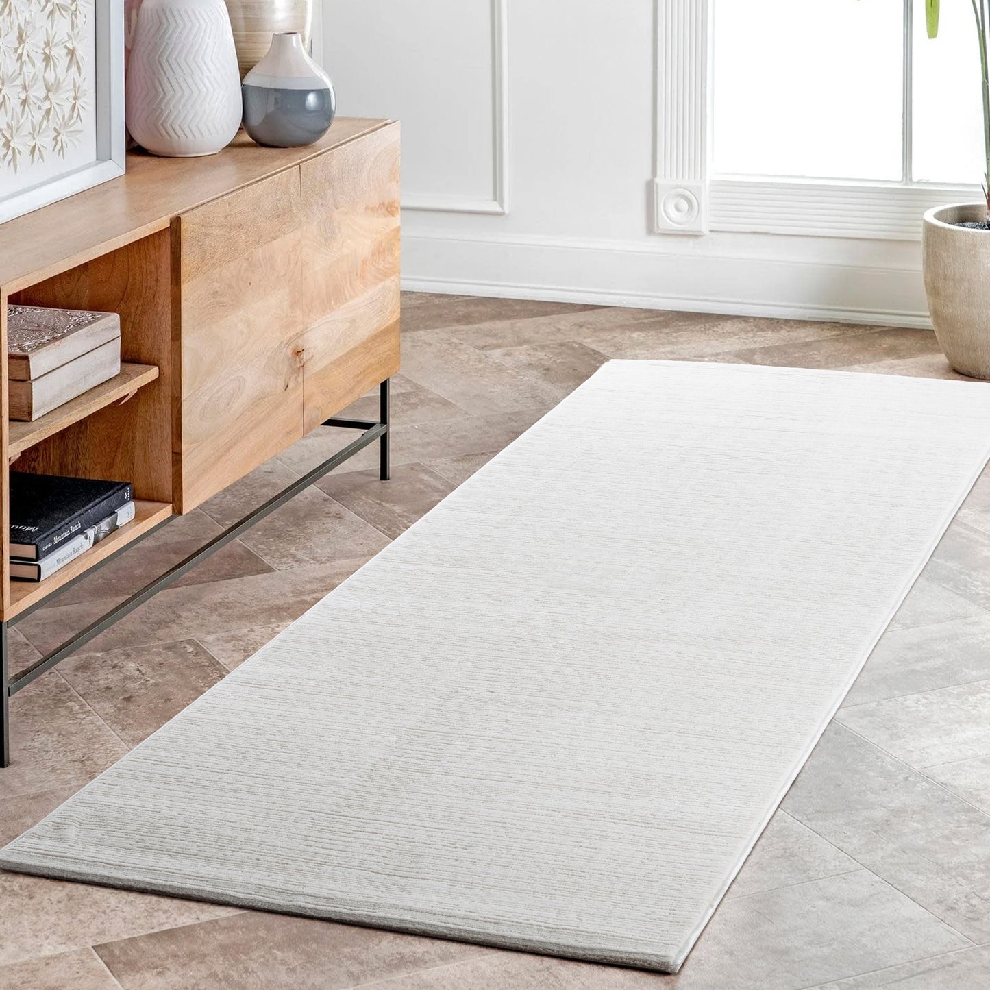 Lima 3050 creme hochqualitativer Moderner Designer Teppich