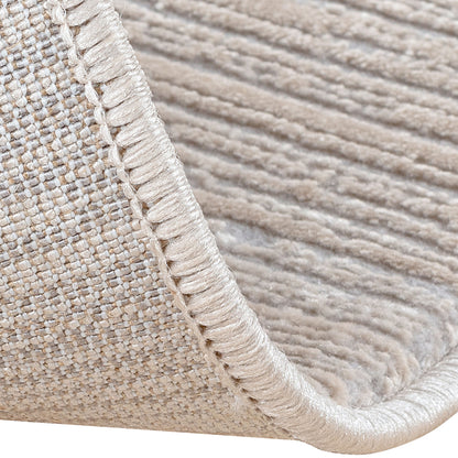 Lima 4050 hellgrau-beige hochqualitativer Moderner Designer Teppich