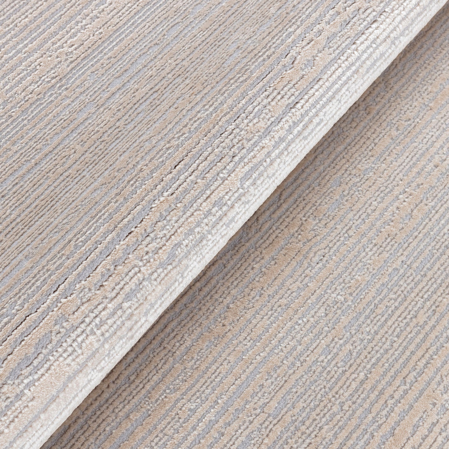 Lima 4050 hellgrau-beige hochqualitativer Moderner Designer Teppich