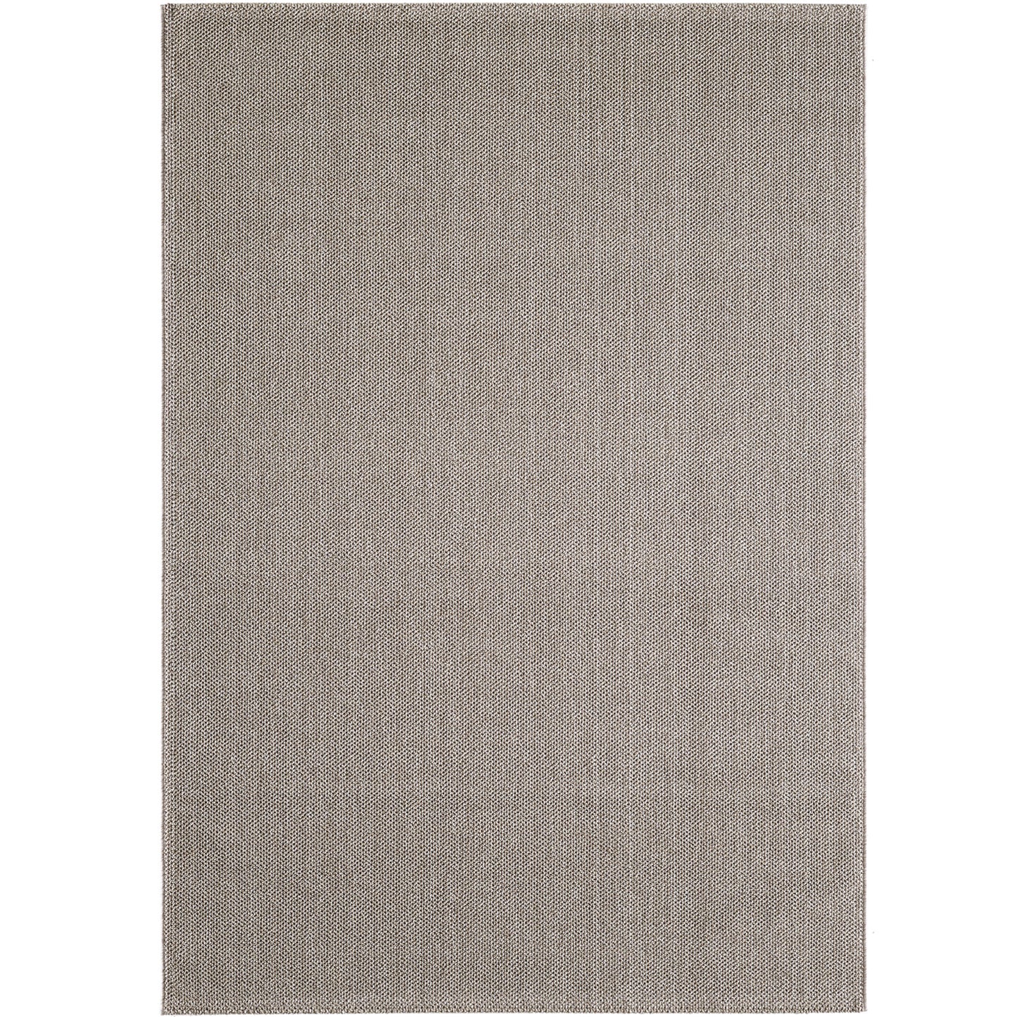 Lena 430 braun / Weichflor Teppich geflochten
