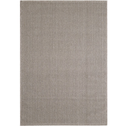 Lena 430 braun / Weichflor Teppich geflochten