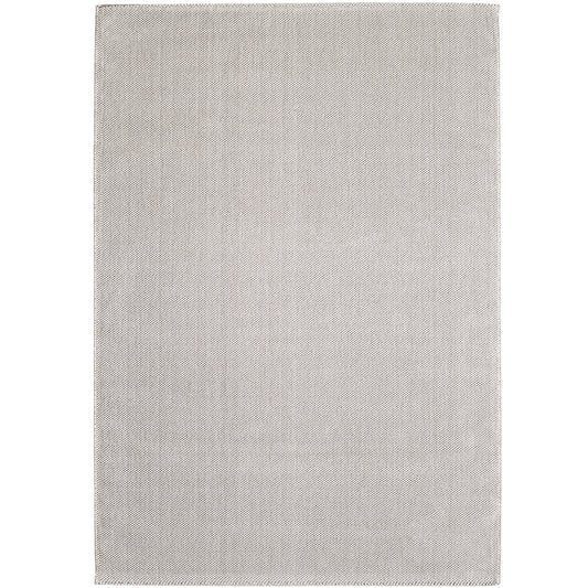 Lena 430 creme / Weichflor Teppich geflochten