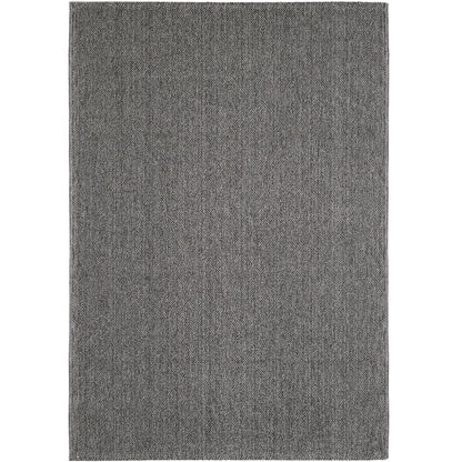 Lena 430 grau / Weichflor Teppich geflochten