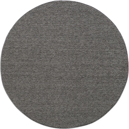 Lena 430 grau / Weichflor Teppich geflochten
