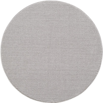 Lena 430 silber / Weichflor Teppich geflochten