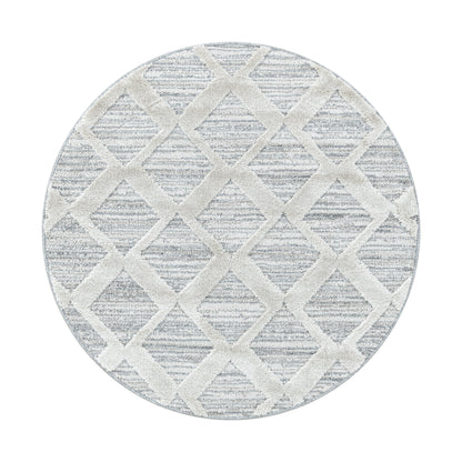 Pia 4703 grau hochwertiger moderner Designer Teppich
