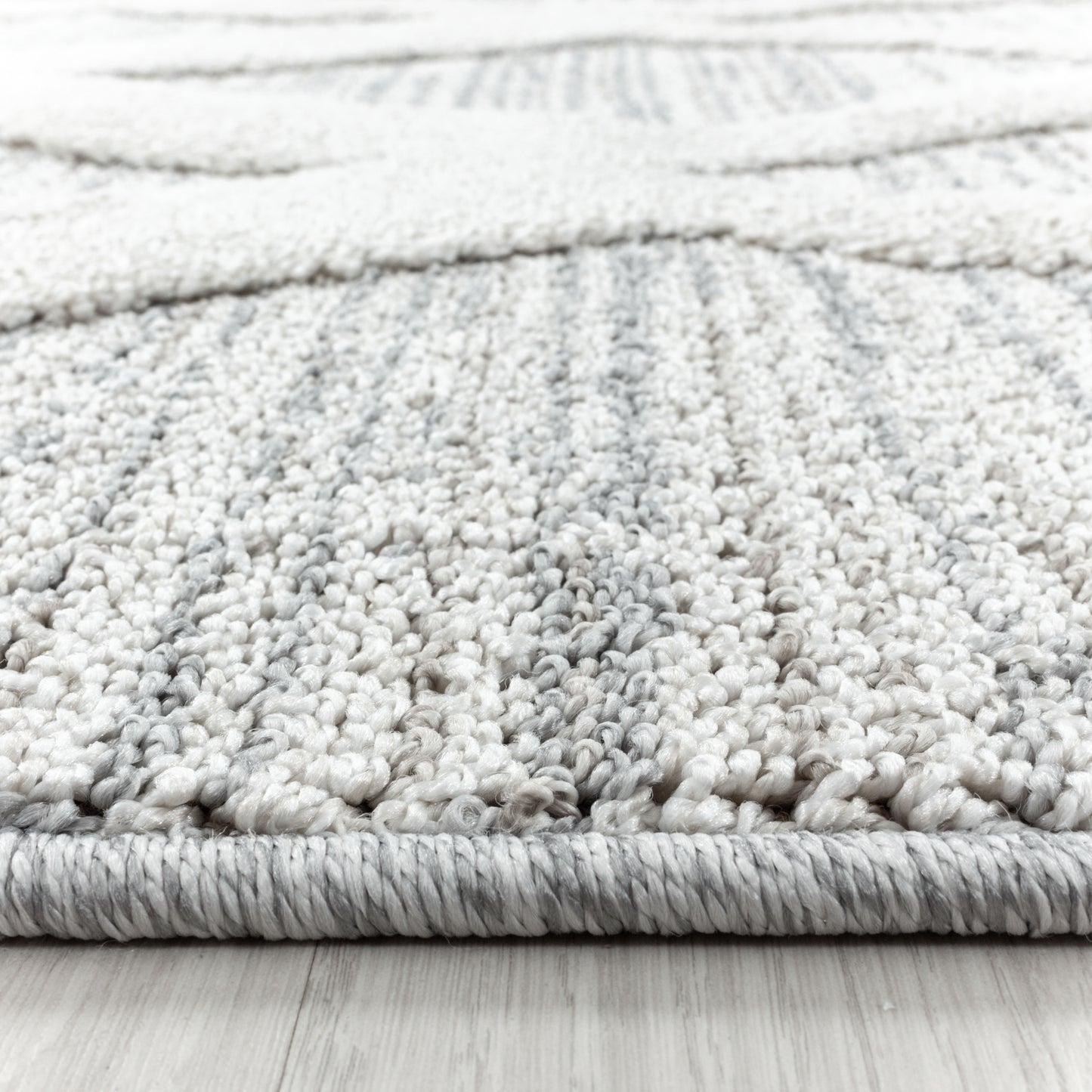 Pia 4703 grau hochwertiger moderner Designer Teppich