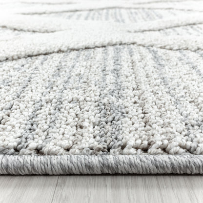 Pia 4703 grau hochwertiger moderner Designer Teppich