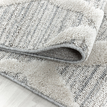 Pia 4703 grau hochwertiger moderner Designer Teppich