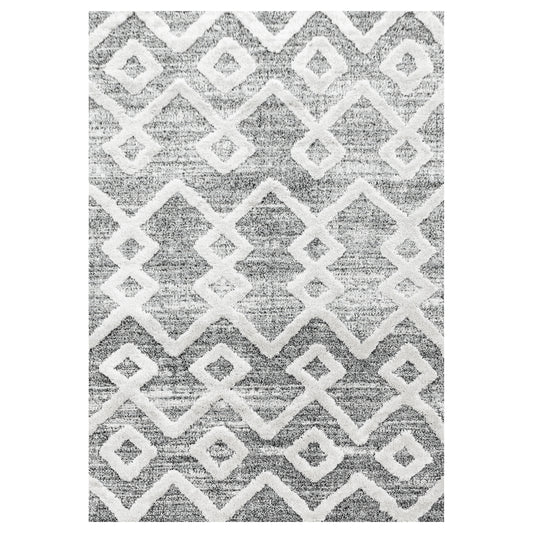Pia 4704 grau hochwertiger moderner Designer Teppich