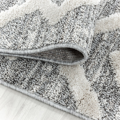 Pia 4704 grau hochwertiger moderner Designer Teppich