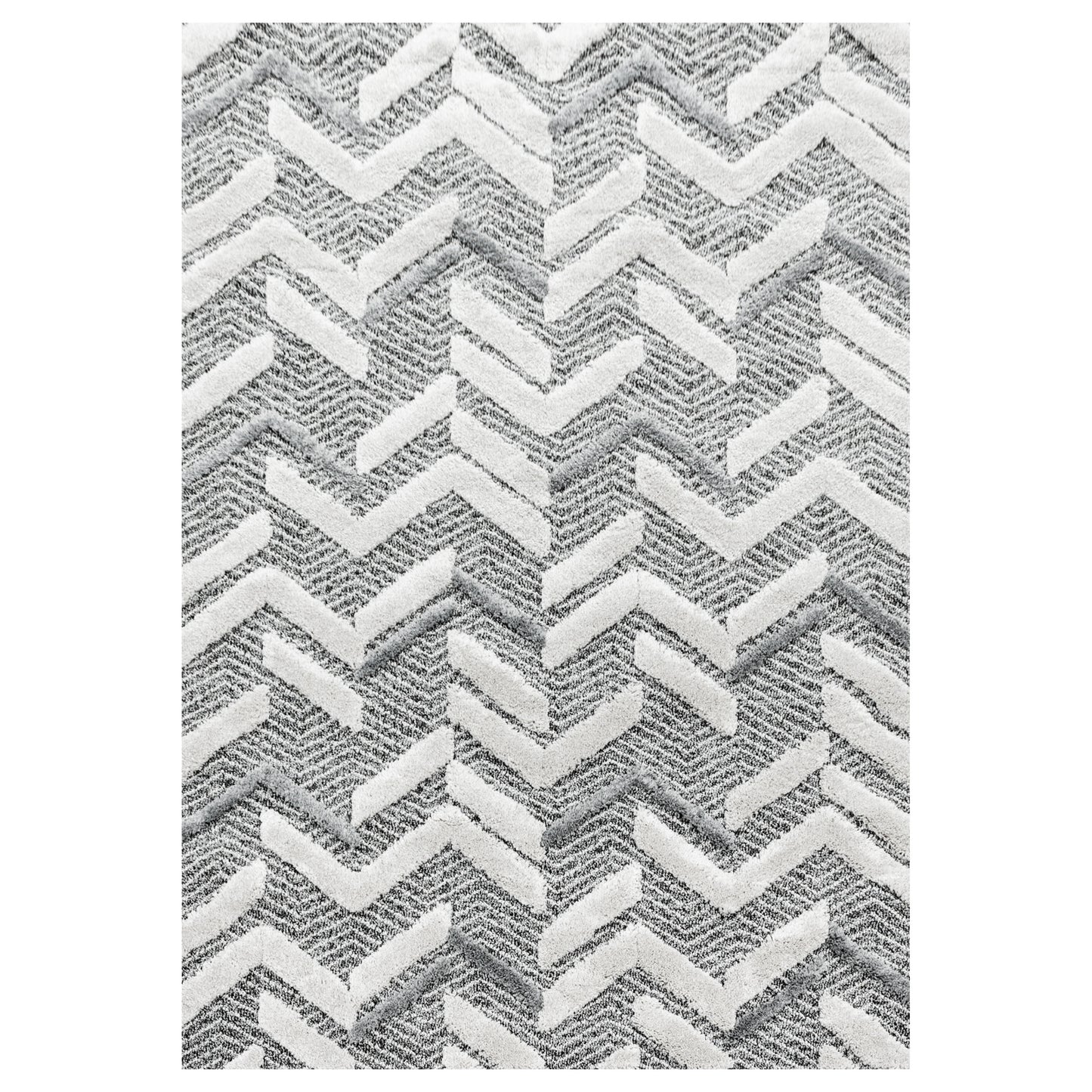 Pia 4705 grau hochwertiger moderner Designer Teppich